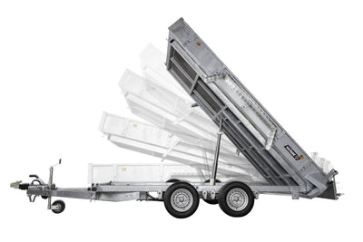 Variant 3517 MT Tiptrailer | Stål | Ladmål 360 x 170 x 30 cm | 3500 kg