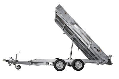 Variant 3517 MT Tiptrailer | Stål | Ladmål 360 x 170 x 30 cm | 3500 kg