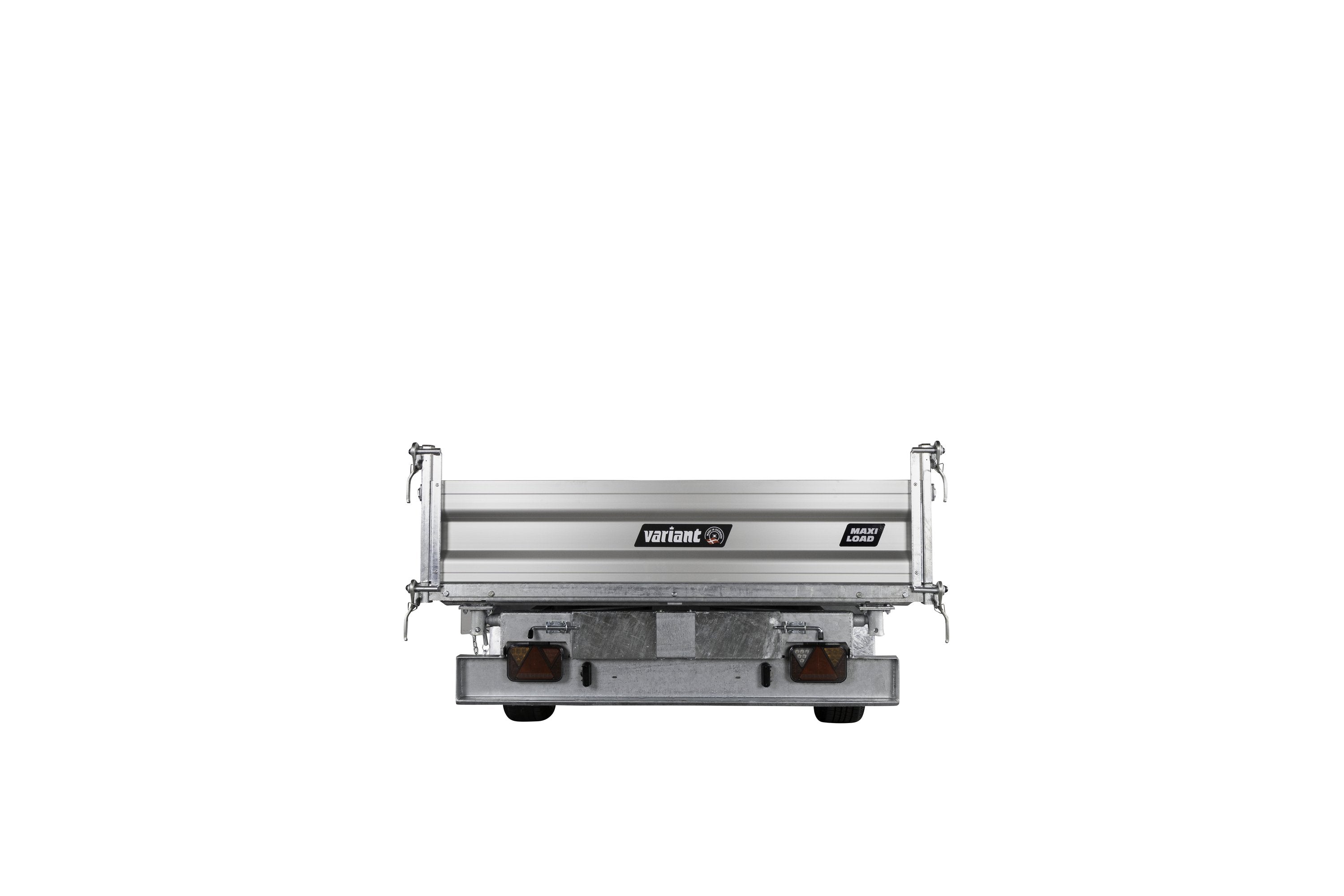 Variant 3517 TB Tiptrailer | Aluminium/Stål | Ladmål 320 x 168 x 35 cm | 3500 kg