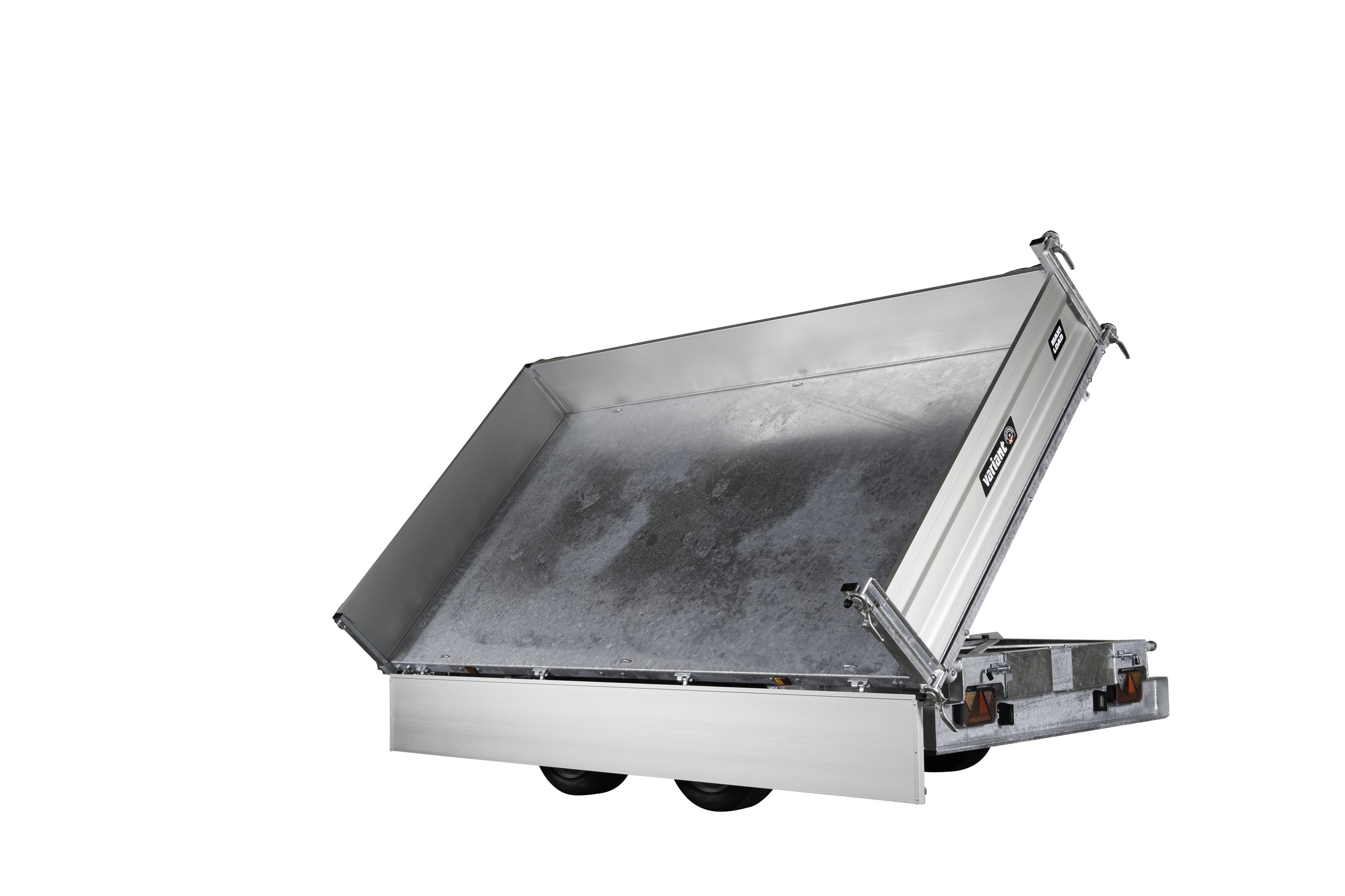 Variant 3517 TB Tiptrailer | Aluminium/Stål | Ladmål 320 x 168 x 35 cm | 3500 kg