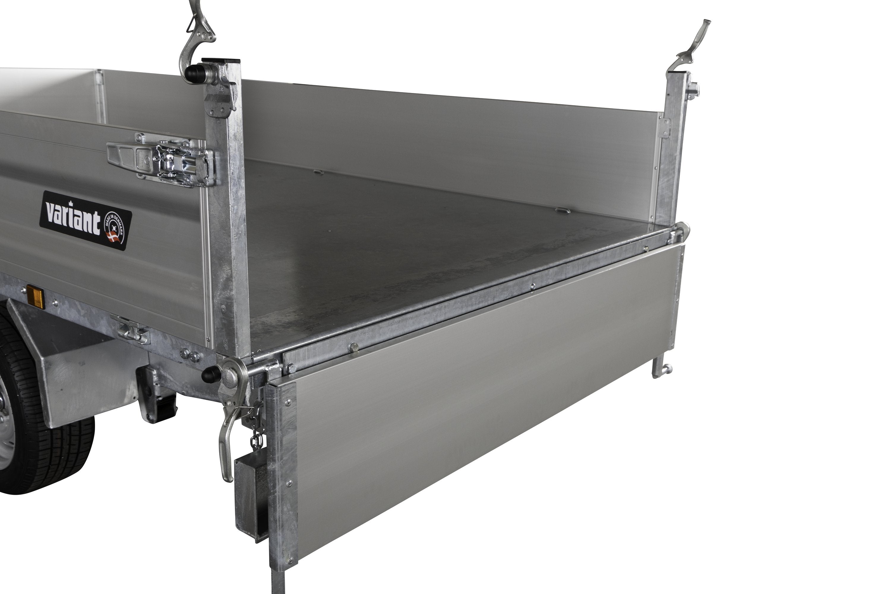 Variant 3517 TB Tiptrailer | Aluminium/Stål | Ladmål 320 x 168 x 35 cm | 3500 kg