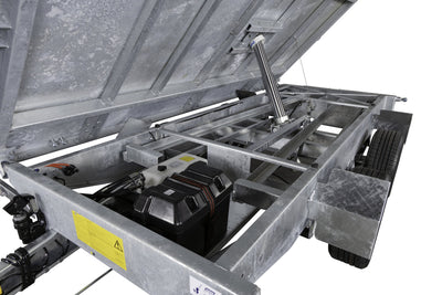 Variant 3517 TB Tiptrailer | Aluminium/Stål | Ladmål 320 x 168 x 35 cm | 3500 kg