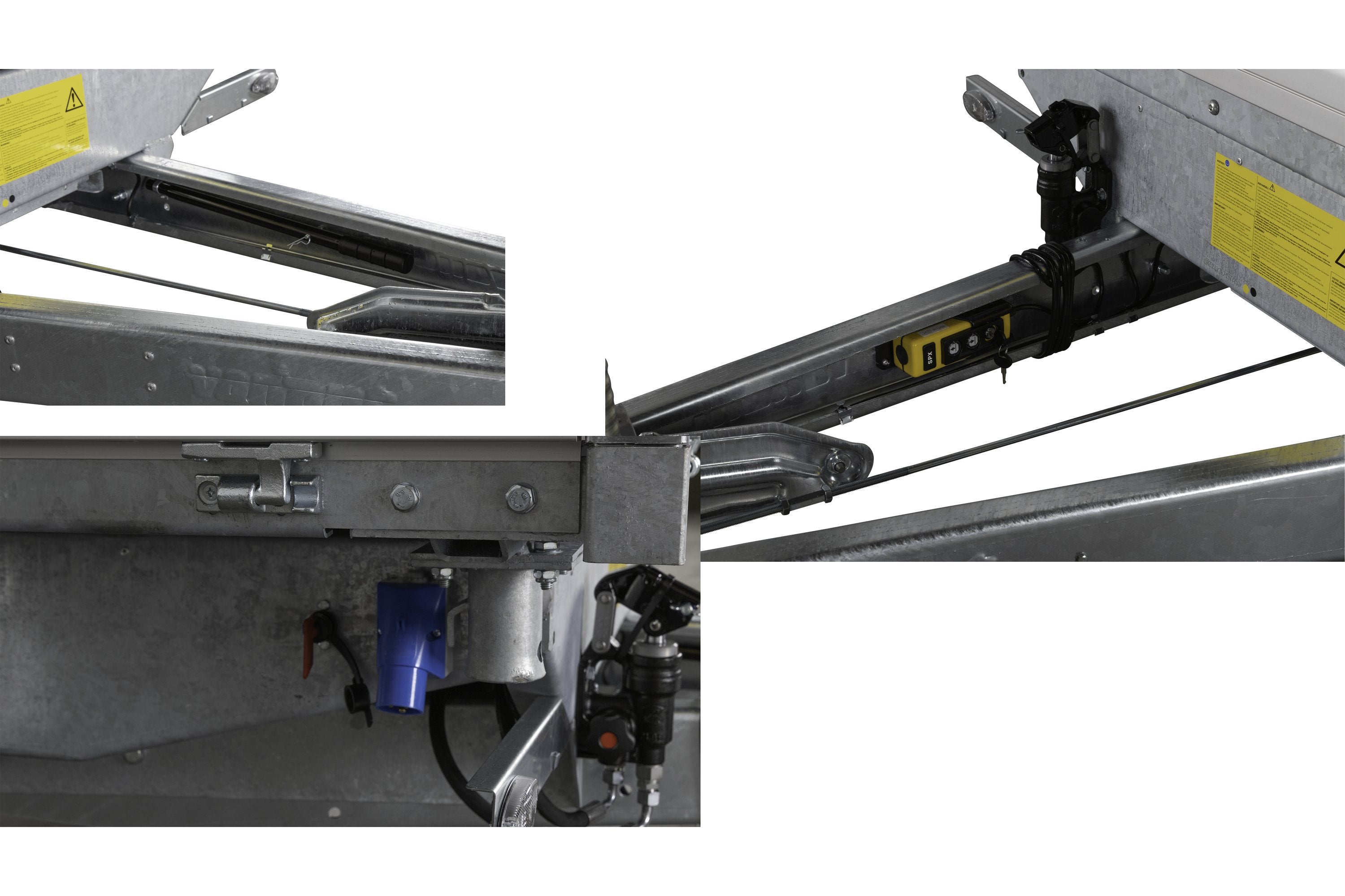 Variant 3517 TB Tiptrailer | Aluminium/Stål | Ladmål 320 x 168 x 35 cm | 3500 kg