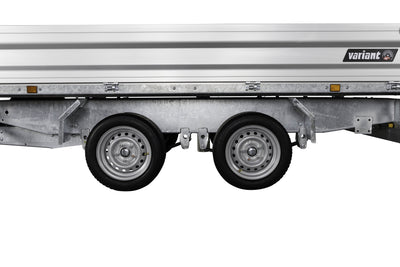 Variant 3517 TB Tiptrailer | Aluminium/Stål | Ladmål 320 x 168 x 35 cm | 3500 kg