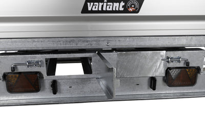 Variant 3517 TB Tiptrailer | Aluminium/Stål | Ladmål 320 x 168 x 35 cm | 3500 kg