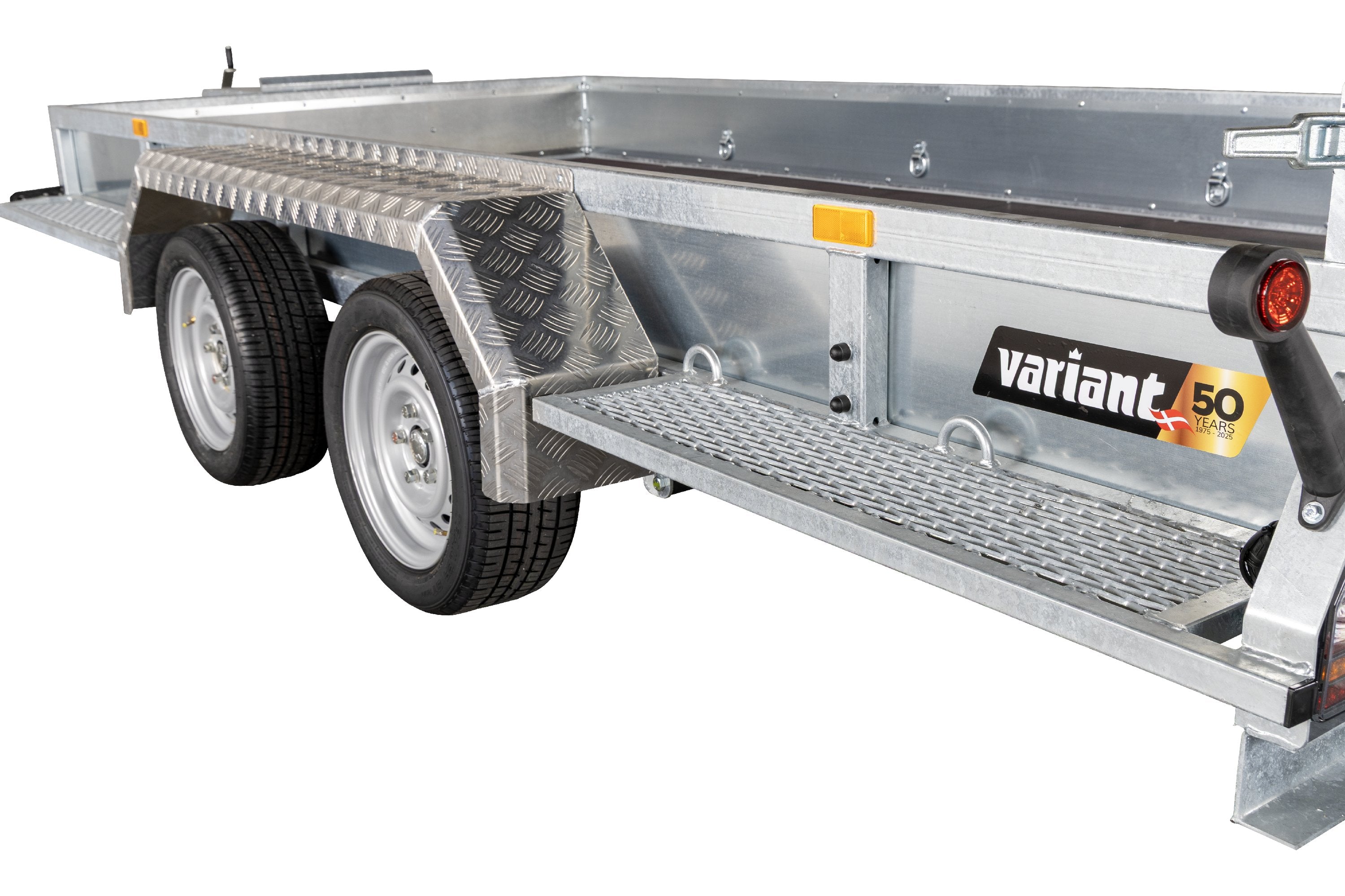 Variant 3518 M4 Maskintrailer | Stål | Ladmål 400 x 180 x 30 cm | 3500 kg