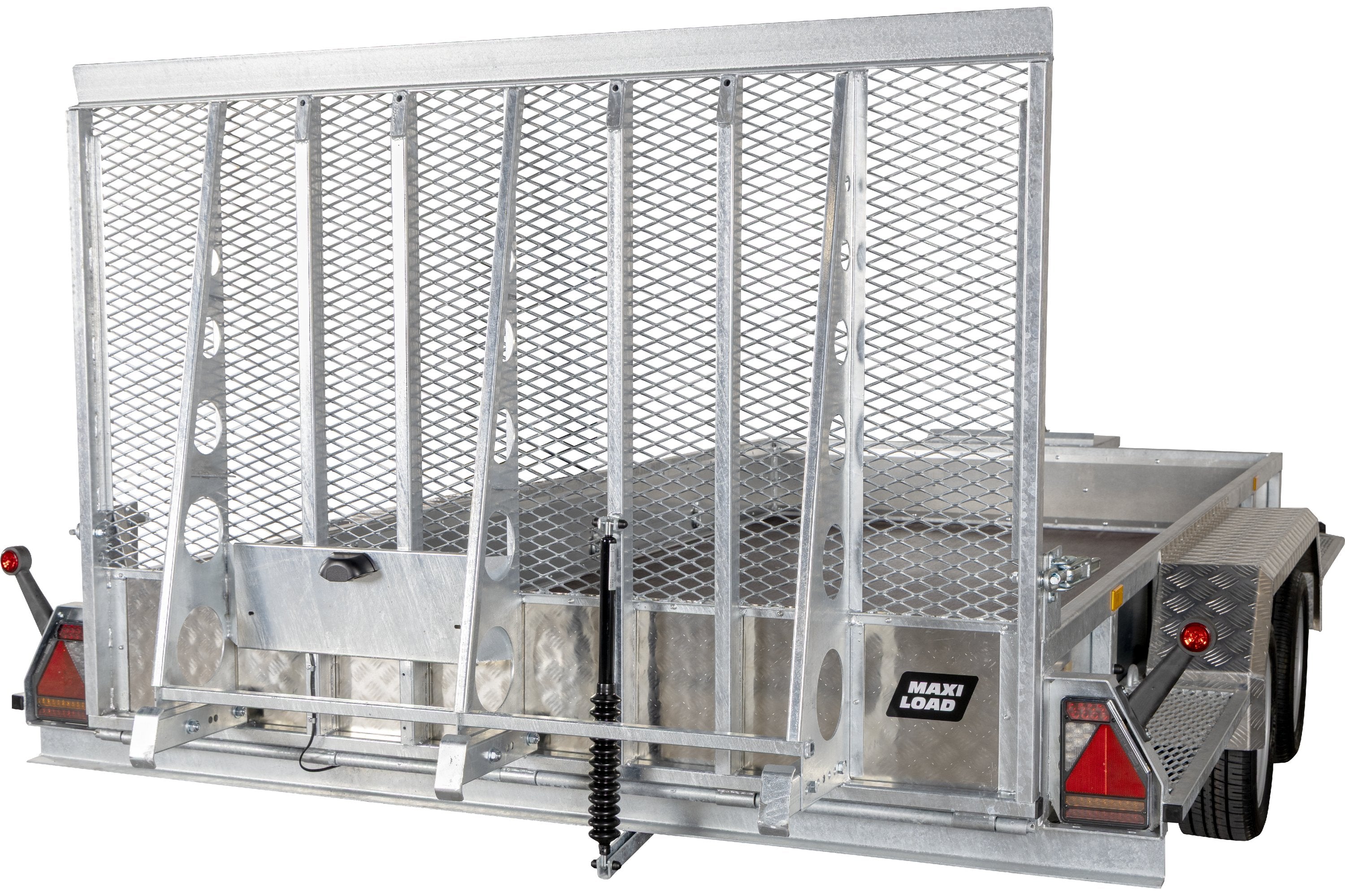Variant 3518 M4 Maskintrailer | Stål | Ladmål 400 x 180 x 30 cm | 3500 kg
