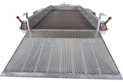 Variant 3518 M4 Maskintrailer | Stål | Ladmål 400 x 180 x 30 cm | 3500 kg