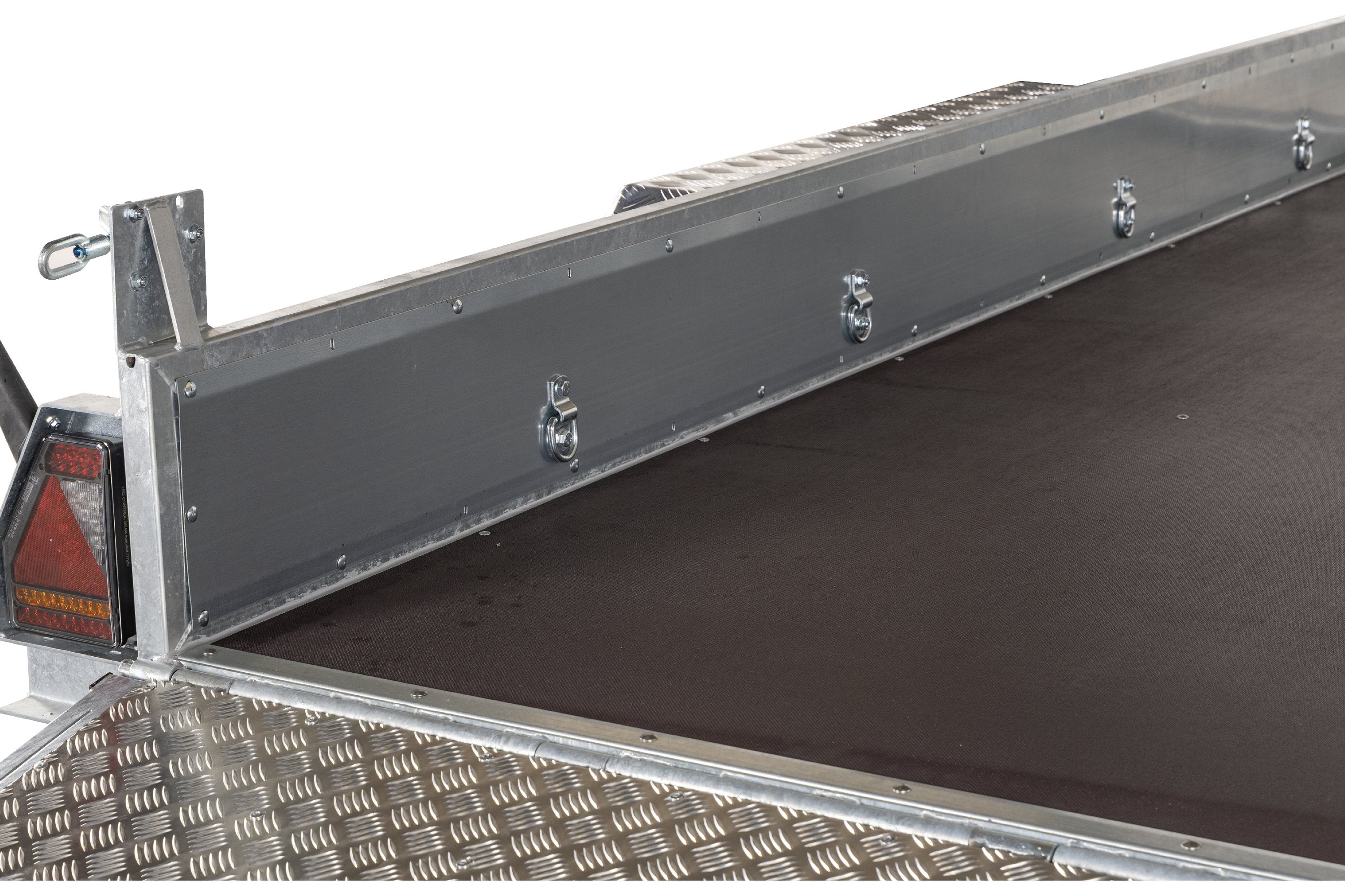 Variant 3518 M4 Maskintrailer | Stål | Ladmål 400 x 180 x 30 cm | 3500 kg