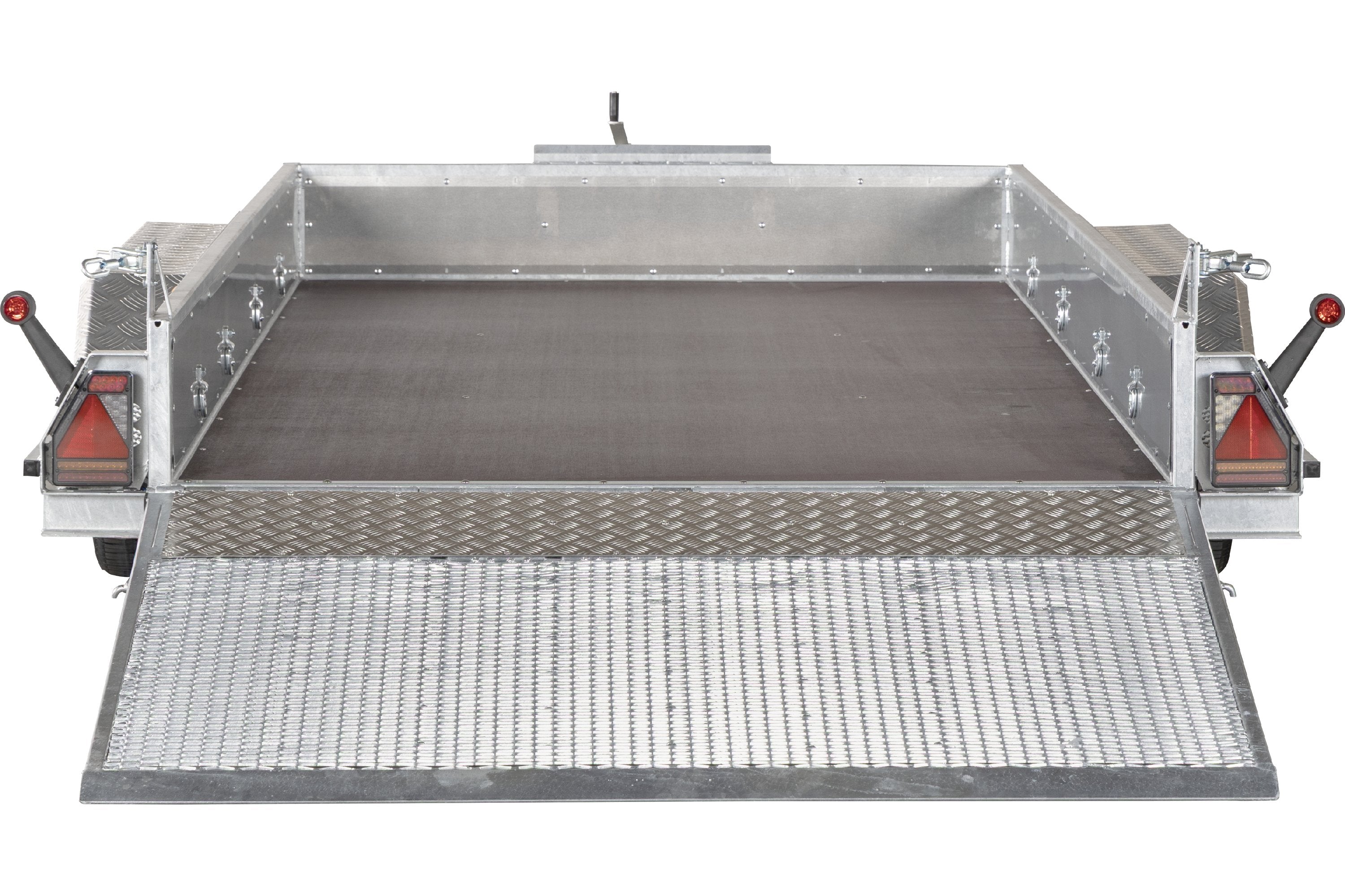 Variant 3518 M4 Maskintrailer | Stål | Ladmål 400 x 180 x 30 cm | 3500 kg