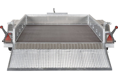 Variant 3518 M4 Maskintrailer | Stål | Ladmål 400 x 180 x 30 cm | 3500 kg