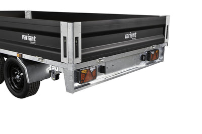 Variant 3518 X3 Trailer | Aluminium | Ladmål 314 x 174 x 35 cm | 3000 kg