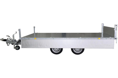 Variant 3519 TB Basic Tiptrailer | Aluminium/Stål | Ladmål 361 x 185 x 35 cm | 3500 kg