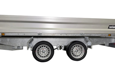 Variant 3519 TB Basic Tiptrailer | Aluminium/Stål | Ladmål 361 x 185 x 35 cm | 3500 kg