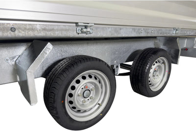 Variant 3519 TB Basic Tiptrailer | Aluminium/Stål | Ladmål 361 x 185 x 35 cm | 3500 kg