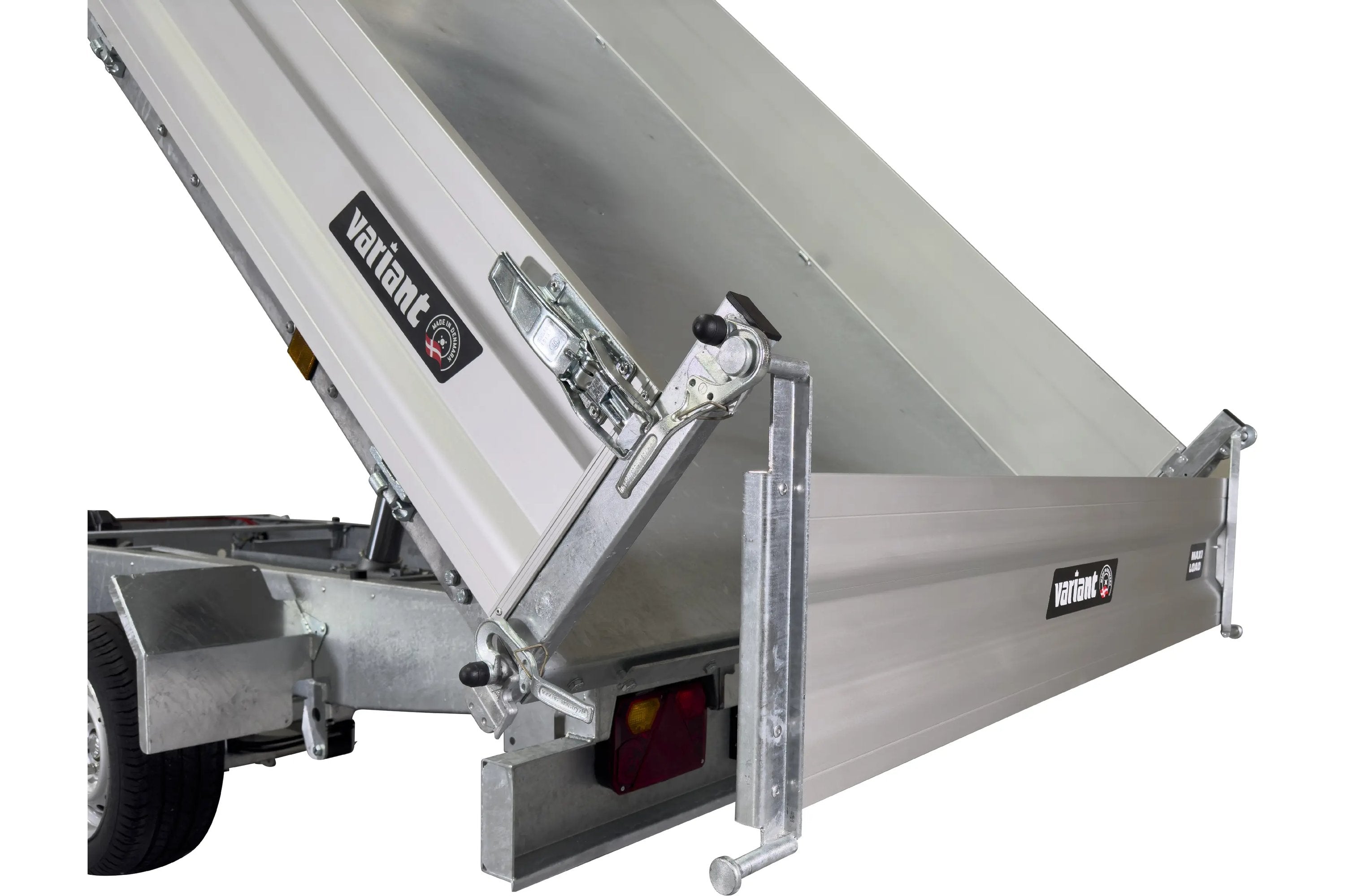 Variant 3519 TB Basic Tiptrailer | Aluminium/Stål | Ladmål 361 x 185 x 35 cm | 3500 kg