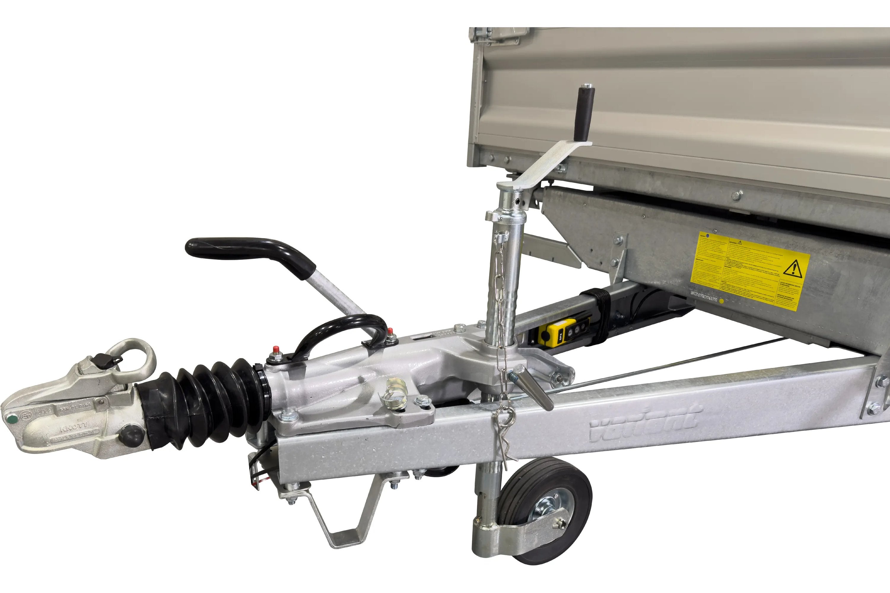 Variant 3519 TB Basic Tiptrailer | Aluminium/Stål | Ladmål 361 x 185 x 35 cm | 3500 kg