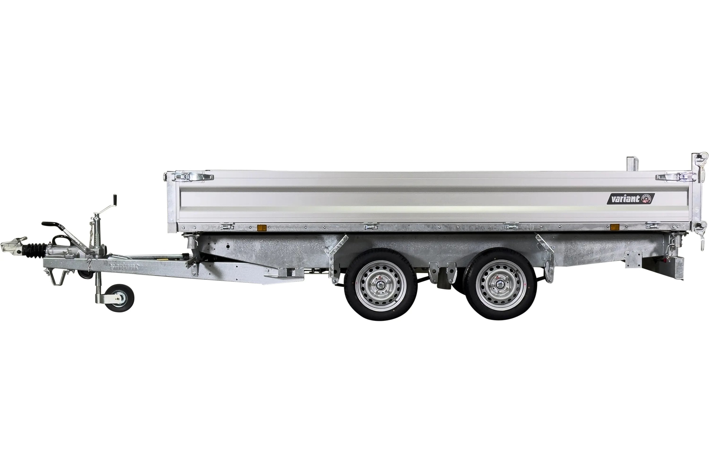 Variant 3519 TB Basic Tiptrailer | Aluminium/Stål | Ladmål 361 x 185 x 35 cm | 3500 kg