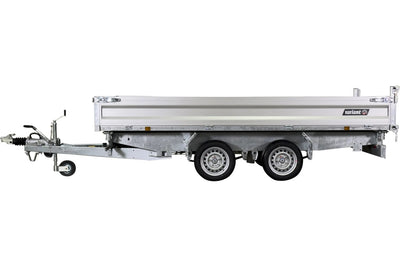 Variant 3519 TB Basic Tiptrailer | Aluminium/Stål | Ladmål 361 x 185 x 35 cm | 3500 kg