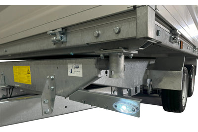 Variant 3519 TB Basic Tiptrailer | Aluminium/Stål | Ladmål 361 x 185 x 35 cm | 3500 kg