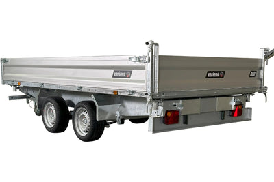 Variant 3519 TB Basic Tiptrailer | Aluminium/Stål | Ladmål 361 x 185 x 35 cm | 3500 kg