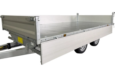 Variant 3519 TB Basic Tiptrailer | Aluminium/Stål | Ladmål 361 x 185 x 35 cm | 3500 kg