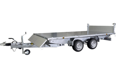 Variant 3519 TB Basic Tiptrailer | Aluminium/Stål | Ladmål 361 x 185 x 35 cm | 3500 kg