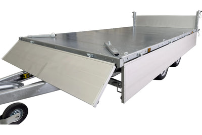 Variant 3519 TB Basic Tiptrailer | Aluminium/Stål | Ladmål 361 x 185 x 35 cm | 3500 kg