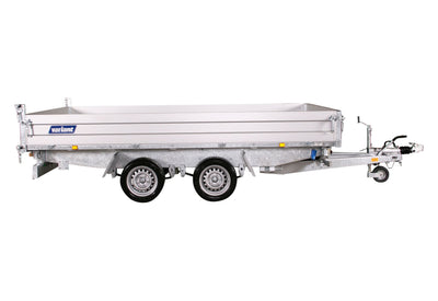 Variant 3519 TB Tiptrailer | Aluminium/Stål | Ladmål 361 x 185 x 35 cm | 3500 kg