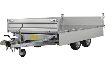 Variant 3519 TB Tiptrailer | Aluminium/Stål | Ladmål 361 x 185 x 35 cm | 3500 kg