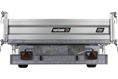 Variant 3519 TB Tiptrailer | Aluminium/Stål | Ladmål 361 x 185 x 35 cm | 3500 kg
