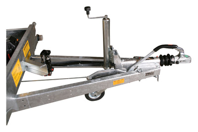 Variant 3519 TB Tiptrailer | Aluminium/Stål | Ladmål 361 x 185 x 35 cm | 3500 kg