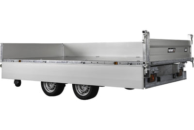 Variant 3519 TB Tiptrailer | Aluminium/Stål | Ladmål 361 x 185 x 35 cm | 3500 kg