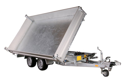 Variant 3519 TB Tiptrailer | Aluminium/Stål | Ladmål 361 x 185 x 35 cm | 3500 kg