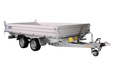 Variant 3519 TB Tiptrailer | Aluminium/Stål | Ladmål 361 x 185 x 35 cm | 3500 kg