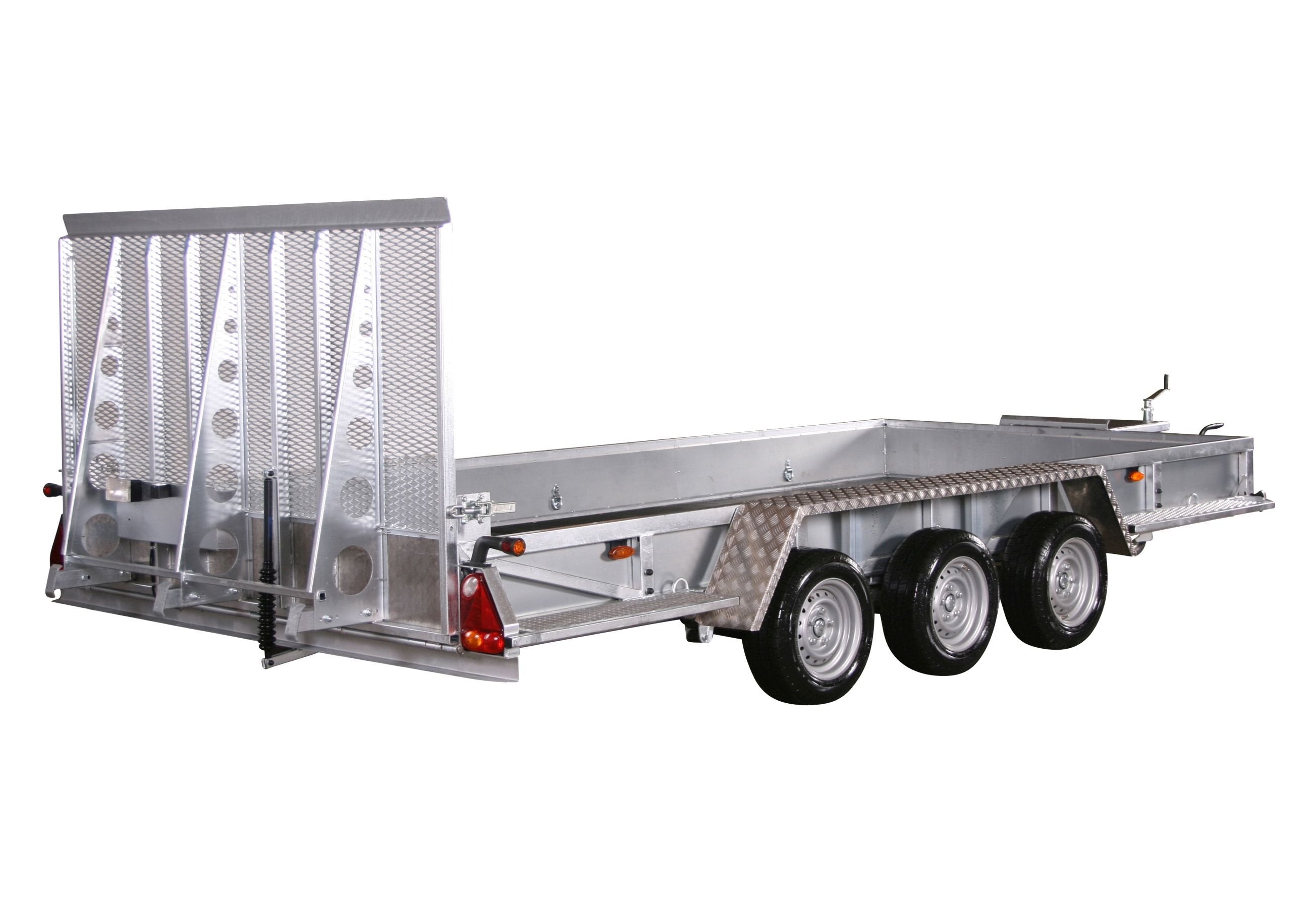 Variant 3520 M5 Maskintrailer | Stål | Ladmål 460 x 198 x 29 cm | 3500 kg