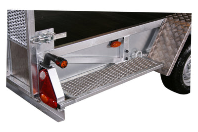 Variant 3520 M5 Maskintrailer | Stål | Ladmål 460 x 198 x 29 cm | 3500 kg