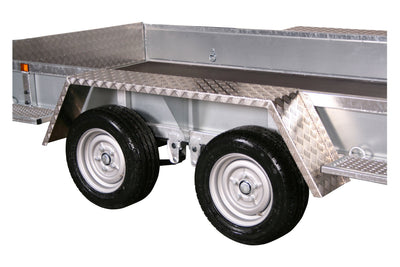 Variant 3520 M5 Maskintrailer | Stål | Ladmål 460 x 198 x 29 cm | 3500 kg
