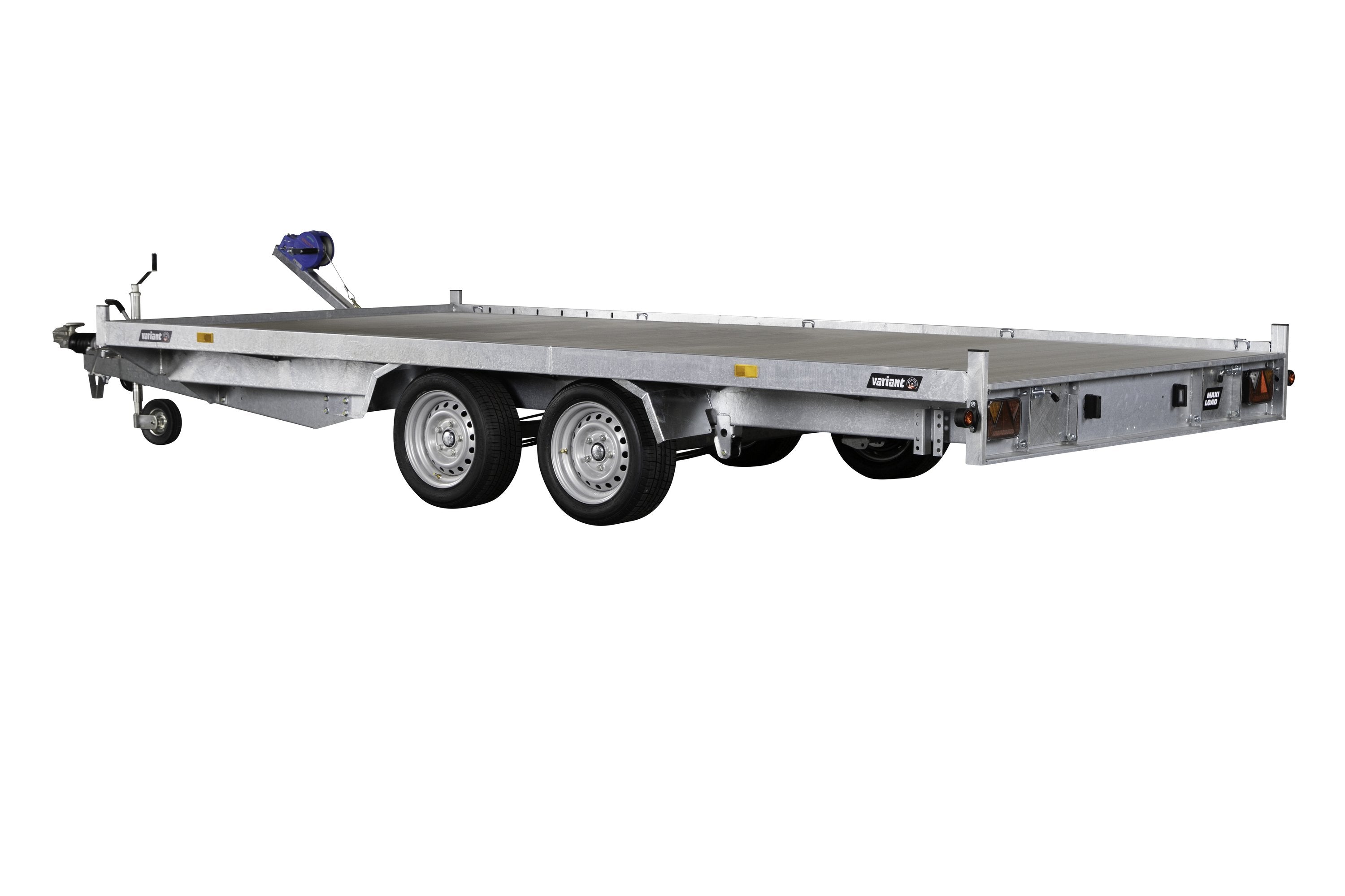 Variant 3521 L4 Ladtrailer | Aluminium | Ladmål 420 x 204 x 4 cm | 3500 kg