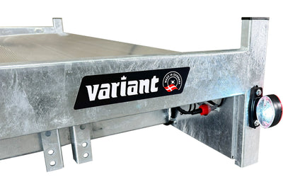 Variant 3521 L4 Ladtrailer | Aluminium | Ladmål 420 x 204 x 4 cm | 3500 kg