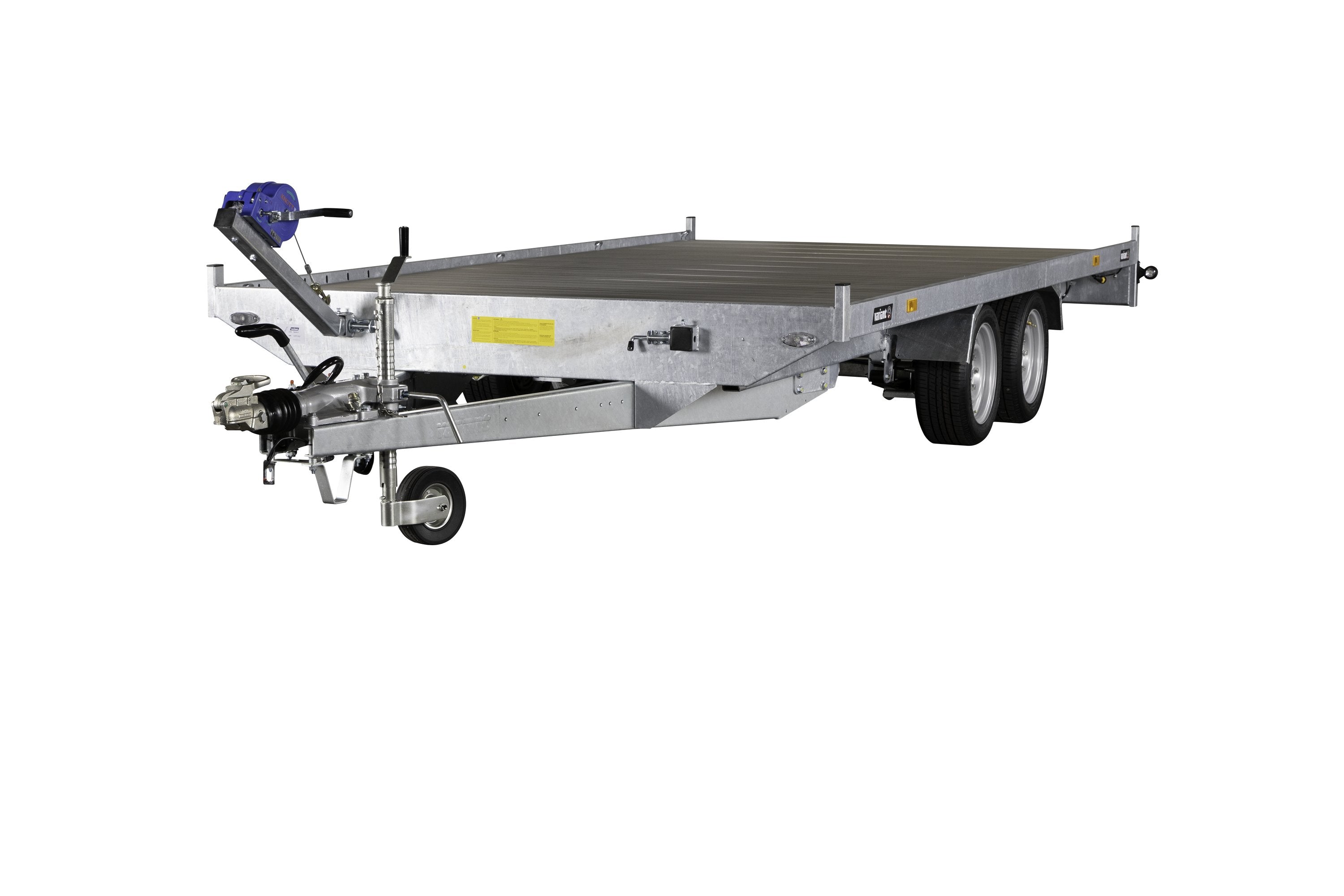 Variant 3521 L4 Ladtrailer | Aluminium | Ladmål 420 x 204 x 4 cm | 3500 kg