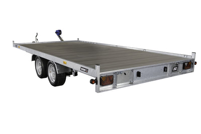 Variant 3521 L4 Ladtrailer | Aluminium | Ladmål 420 x 204 x 4 cm | 3500 kg