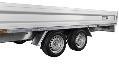 Variant 3521 P4 Trailer | Aluminium | Ladmål 415 x 205 x 35 cm | 3500 kg
