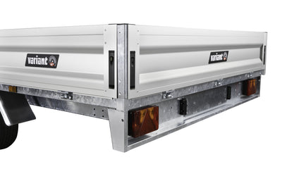Variant 3521 P4 Trailer | Aluminium | Ladmål 415 x 205 x 35 cm | 3500 kg