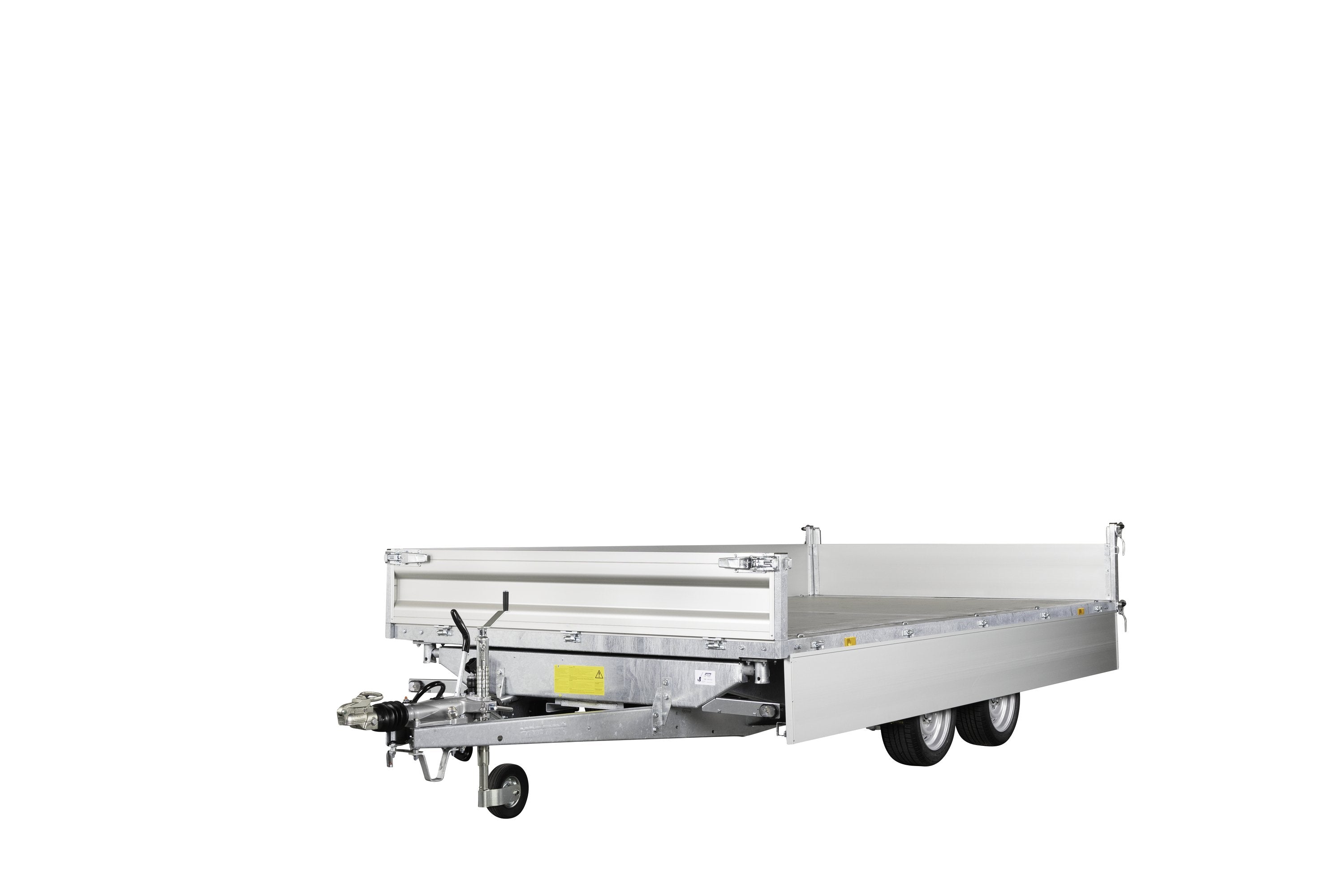 Variant 3521 TB Tiptrailer | Aluminium/Stål | Ladmål 414 x 210 x 35 cm | 3500 kg