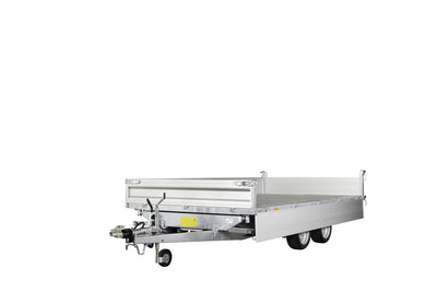 Variant 3521 TB Tiptrailer | Aluminium/Stål | Ladmål 414 x 210 x 35 cm | 3500 kg