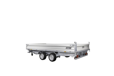 Variant 3521 TB Tiptrailer | Aluminium/Stål | Ladmål 414 x 210 x 35 cm | 3500 kg