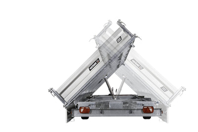 Variant 3521 TB Tiptrailer | Aluminium/Stål | Ladmål 414 x 210 x 35 cm | 3500 kg
