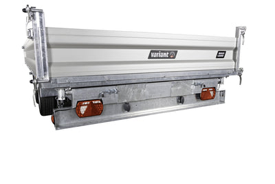 Variant 3521 TB Tiptrailer | Aluminium/Stål | Ladmål 414 x 210 x 35 cm | 3500 kg
