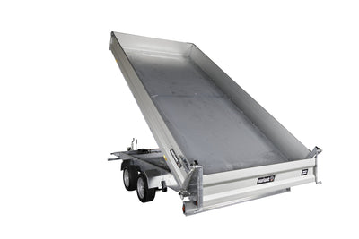 Variant 3521 TB Tiptrailer | Aluminium/Stål | Ladmål 414 x 210 x 35 cm | 3500 kg
